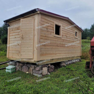 готовая перевозная баня