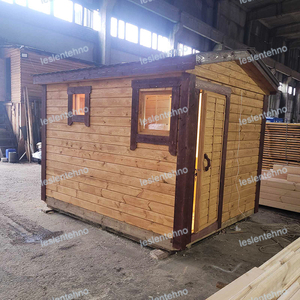 Готовая баня из профилированного бруса